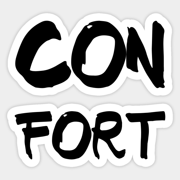 Confort (Comfort) Sticker by nathalieaynie